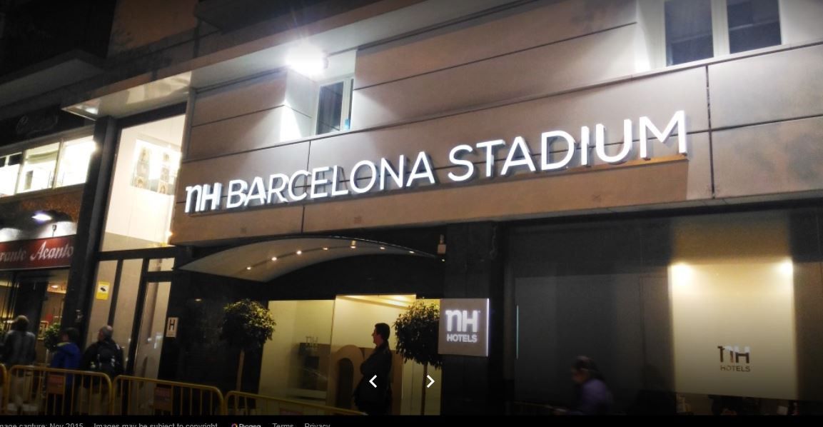 Nh Barcelona Stadium Exterior foto
