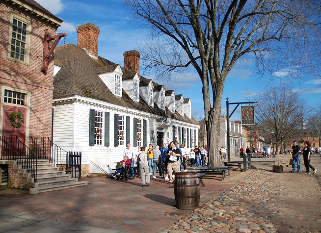 Visitor Center Colonial Williamsburg photo