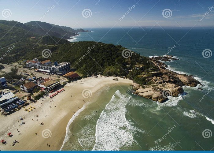 Joaquina Dunes Aerial View Dunes in Sunny Day - Joaquina Beach - Florianopolis ... photo