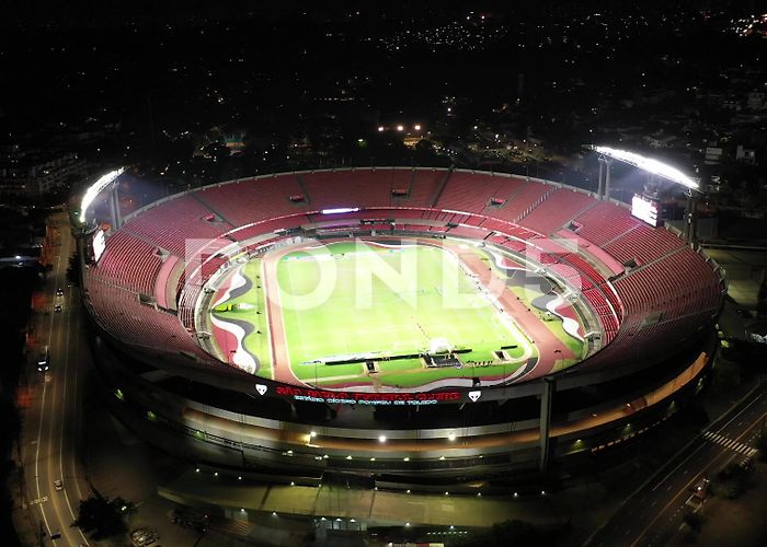 Morumbi Stadium Night View Of Morumbi Soccer Stadium - S... | Stock Video | Pond5 photo