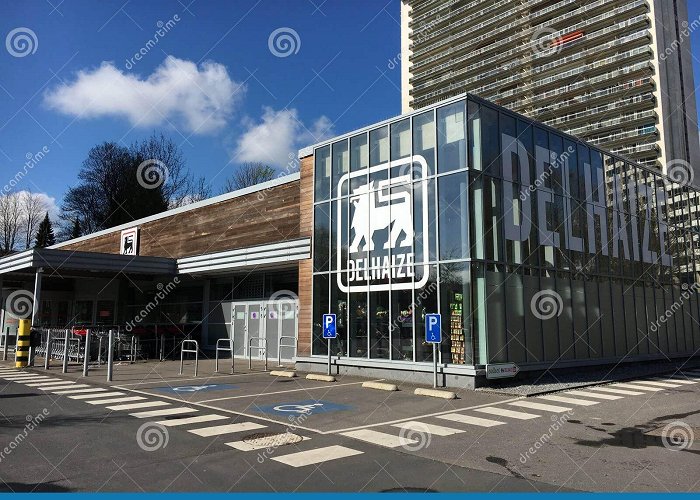 Delhaize Delhaize Supermarket in Brussels, Belgium Editorial Stock Photo ... photo