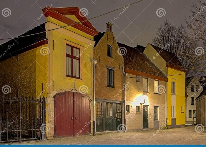 Drongen 214 Houses Ghent Night Stock Photos - Free & Royalty-Free Stock ... photo