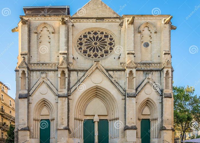 Saint-Roch Church Facade of Saint Roch Church in Montpellier Editorial Image - Image ... photo
