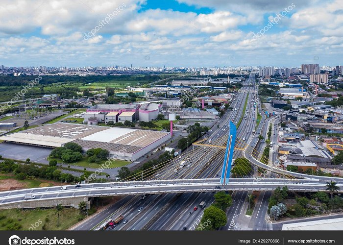 Tiete Ecological Park Guarulhos City Dutra Highway City Landmark Bridge Highway ... photo