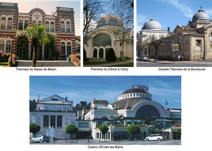 Casino de La Bourboule Lust, tranquillity and sensuality in French spa towns in the ... photo