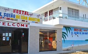 A Pousada Hostal El Sueno De San Martin Paracas Exterior photo