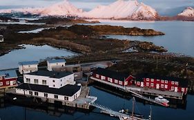 Solsiden Brygge Rorbuer Hotel Ballstad Exterior photo