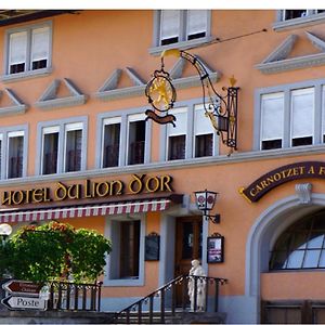 Hôtel Lion d'Or Romont Exterior photo