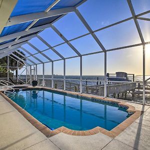 Stunning Bayfront Retreat With Pool, Spa And Dock! Palmetto Exterior photo