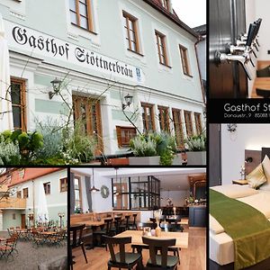 Gasthaus Stoettnerbraeu Hotel Vohburg an der Donau Exterior photo