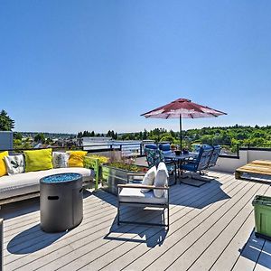 Seattle Retreat With Canal And Mountain Rooftop Views! Exterior photo