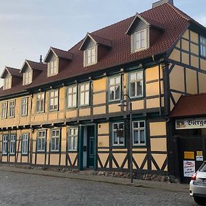 Pension Hansehof Hotel Salzwedel Exterior photo