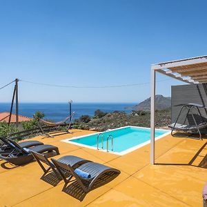 New Modern Villa Mirthios Panorama With Private Swimming Pool And Bbq! Plakiás Exterior photo