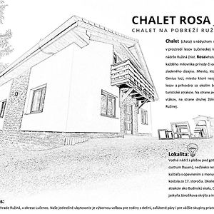 Chalet Rosa Vila Ruzina Exterior photo