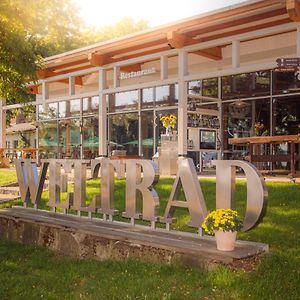 Weltrad Am Fluss Restaurant & Quartier Hotel Schönebeck Exterior photo