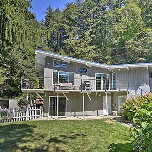 Waterfront Troutdale Hideaway Sandy River Fishing Vila Exterior photo