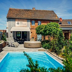 Alte Schmiede Mit Sauna, Pool Und Whirpool Im Aussenbereich Schoenstes Ferienhaus Der Lausitz Vila Elsterheide Exterior photo