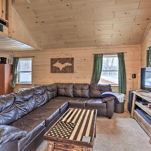 Manistique Cabin With Grill - Near Thunder Lake Vila Steuben Exterior photo