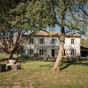 Entre Chenes Et Pins - Gite De Groupe 3 Etoiles Vila Hostens Exterior photo