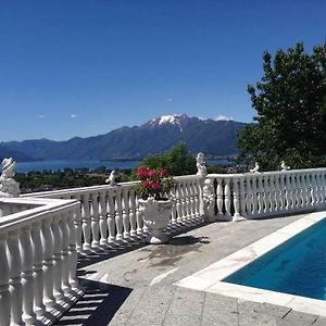 Dream Holiday House With A Fantastic View Of Lake Maggiore And The Pool Vila Gordola Exterior photo