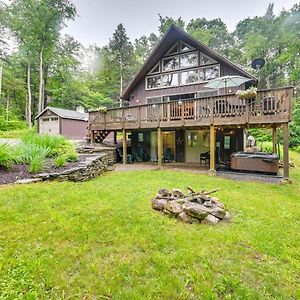 Pet-Friendly Tolland Cabin With Private Hot Tub! Vila Exterior photo