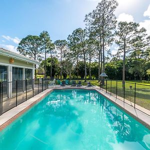 Family Estate W/ Firepit + Pool House! Sleeps 16! Vila Palm Beach Gardens Exterior photo