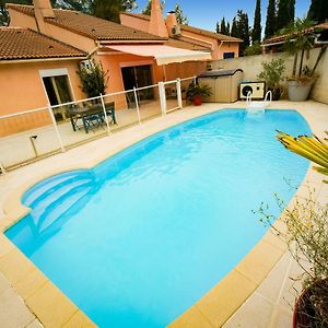 La Perle Bleue Des Moulins - Piscine Chauffee Vila Martigues Exterior photo