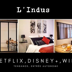 L'Indus 3 Etoiles Wifi, Netflix, Disney, Coeur De Bastide Apartamento Villefranche-de-Rouergue Exterior photo