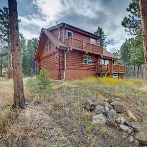 Rustic Ward Retreat With Deck And Mountain Views! Vila Exterior photo