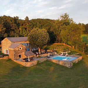 Corps De Ferme Renove Avec Piscine Et Terrasses Paisibles, A 1H30 De Lyon - Fr-1-582-396 Acomodação com café da manhã Saint-Etienne-Lardeyrol Exterior photo