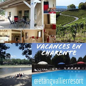 Etang Vallier Resort Brossac Exterior photo