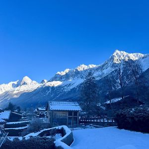 Kinabalu - Vue Mt Blanc Range Les Houches Center Apartamento Exterior photo