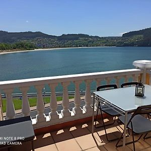 Casa da Costa - Piso con galería y terraza con vistas al mar Vila Cedeira Exterior photo