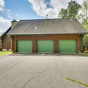 Luxury Log Cabin With Ev Charger And Mtn Views! Vila Blairstown Exterior photo