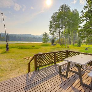 Seeley Lake Cabin With Private Dock! Vila Exterior photo