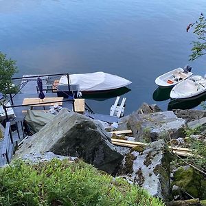 Cottage, Boat, Spa, Private Dock, Lillesand Exterior photo