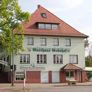 Gasthaus & Hotel Gruenhof Frankfurt an der Oder Exterior photo