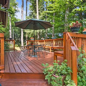 Beautiful Log Cabin Wooded Lake Access Interlochen Arts Academy Vila Exterior photo