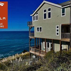 Incredible Ocean View, Oceanfront! By Oceanviewhottubs Shelter Cove, Ca Tesla Ev Station Apartamento Exterior photo