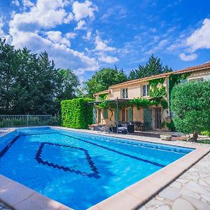 Villa Provençale Charme Piscine Uzes 10 Personnes Pouzilhac Exterior photo