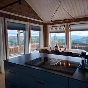 Cabin With An Amazing View At Lifjell Vila Exterior photo