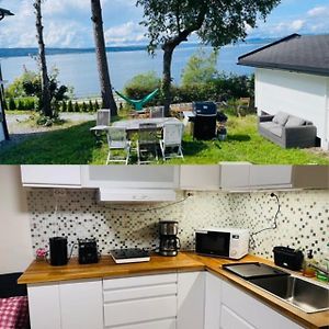 Nice Apartment With1 Bedroom Separate Living Room With A Sofa Bed And A Tiny Kitchen A Bathroom Located In Nordstrand Near By The Sea For 3 Guests With A Garden And Grill 5 Extra Guests With Extra Cost In The Cabin With Sea View Just Outside The Apar Oslo Exterior photo