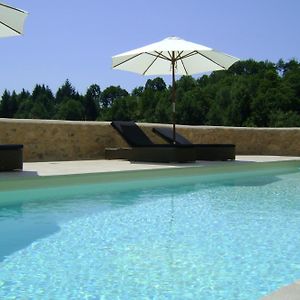 Gite Du Mas De Ladrech, Piscine Privee Climatisee Vila Maleville Exterior photo