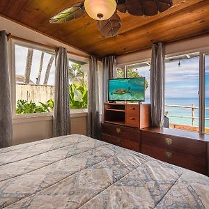 Hawaii Oceanfront Beach House Paradise On The Beach Family Activities Vila Haleiwa Exterior photo