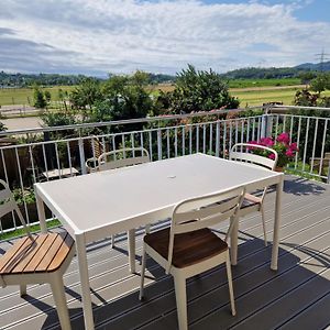 Neuwertige, 110Qm Fewo Uber Zwei Etagen Dg & Og Mit Balkon Im Aussenbereich Apartamento Riegel Exterior photo