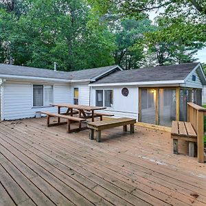 Secluded East Tawas Cabin With Private Beach Access! Vila Exterior photo