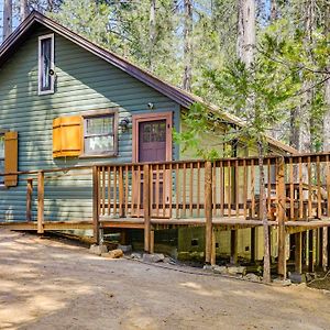 California Mountain Cabin With Lake Access And Deck! Vila Long Barn Exterior photo