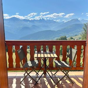 Appartement Dans Un Chalet En Pleine Nature Calme Et Vue Panoramique Jarrier Exterior photo