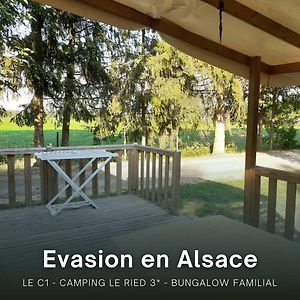 Evasion Au Coeur De L'Alsace - Bungalow Familial Pour 5 Vila Boofzheim Exterior photo