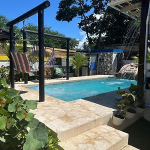 Tropicoco Pool House Steps From The Beach Vila Puerto Nuevo Exterior photo